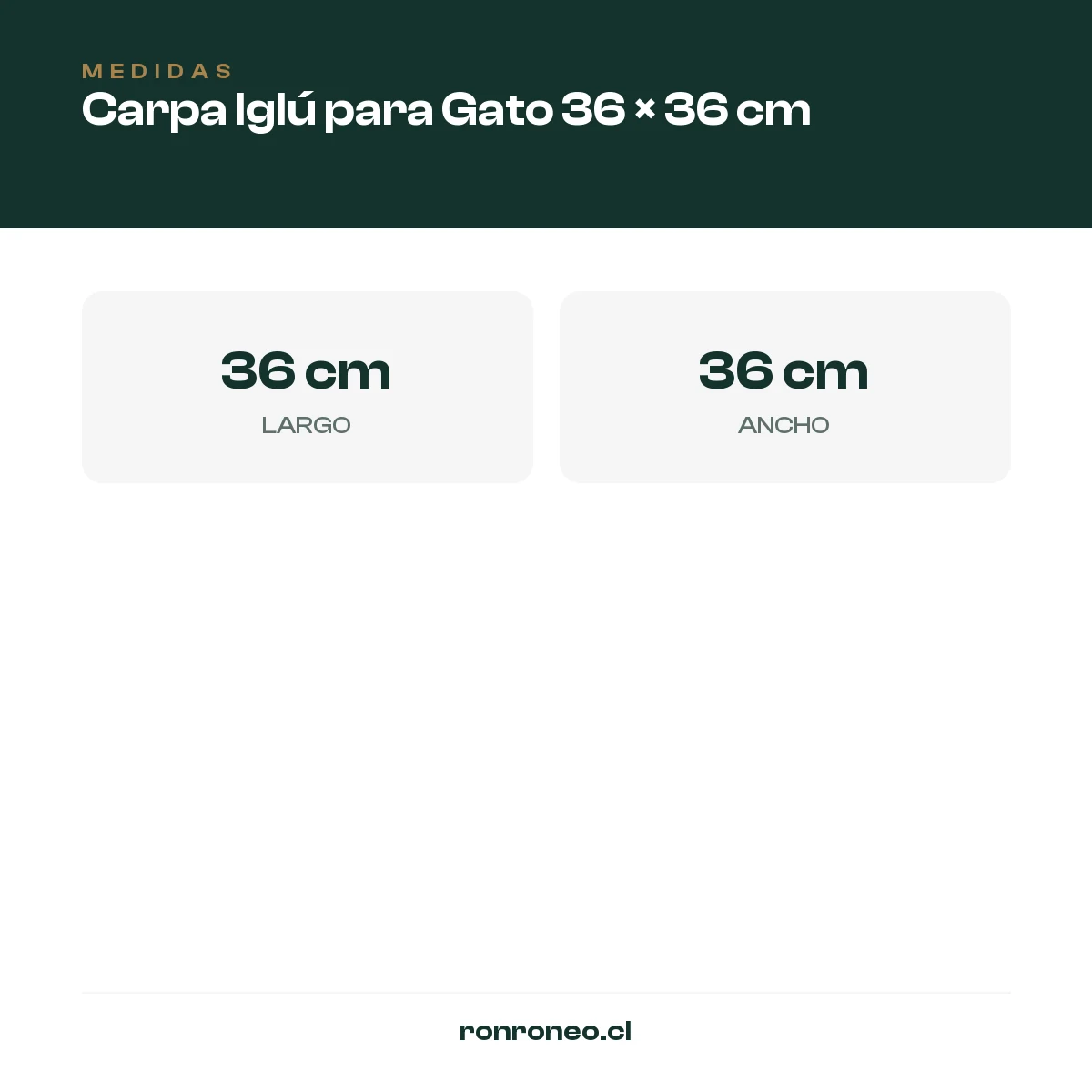 Carpa Iglú para Gato 36 × 36 cm — foto 2