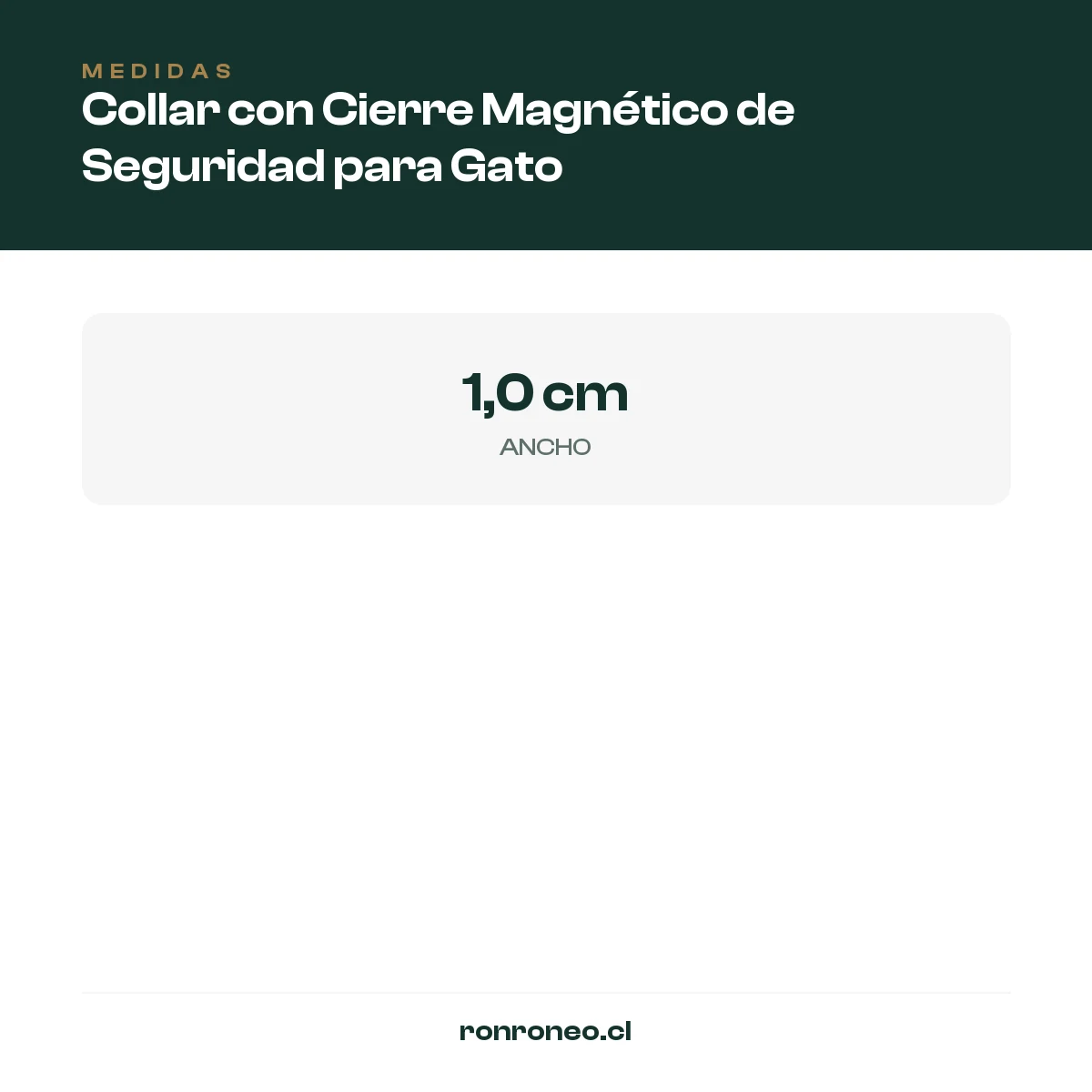 Collar con Cierre Magnético de Seguridad para Gato — foto 2