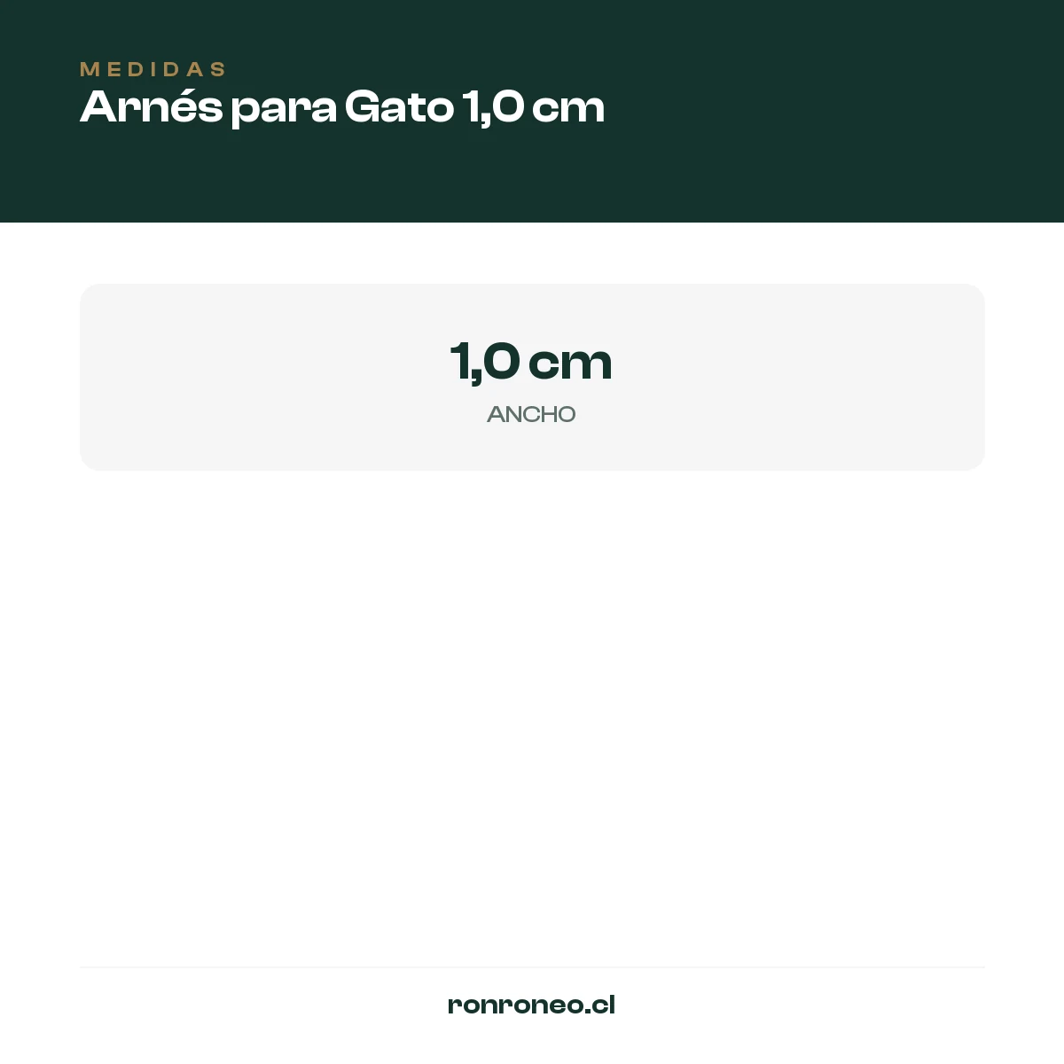 Arnés para Gato 1,0 cm — foto 2