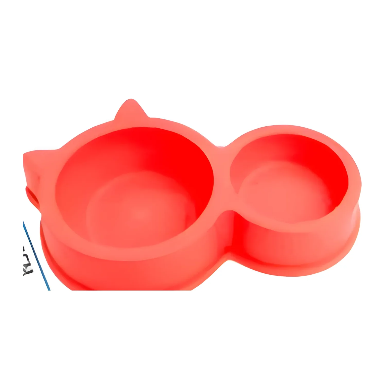 Cuenco Doble Forma de Gato 18 × 27 cm — foto 5