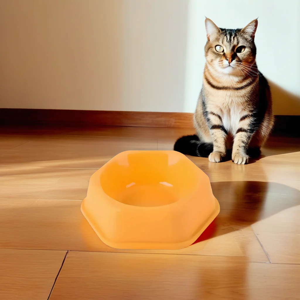 Plato Ondas para Gato 18 × 18 cm — foto 2